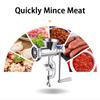 Tritacarne Manuale in Acciaio Inossidabile Tritacarne Manuale Tritacarne Manuale per Carne Macchina per Salsicce Tavolo per Uso Domestico Tritacarne per Maiale Macchina per Salsicce
