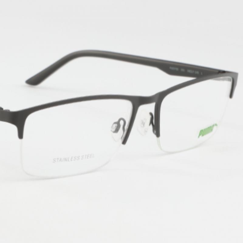 Puma Eyeglass Frame Square Unisex Pu0373o 001