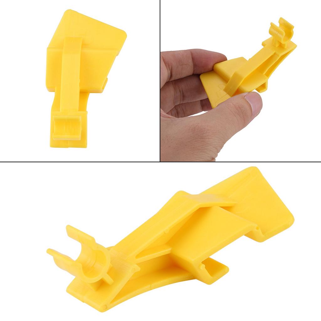 Bonnet Support Clip Retention Clamp for Mk7 2008 Onwards 2014 with Yellow Color In ABS Plastic