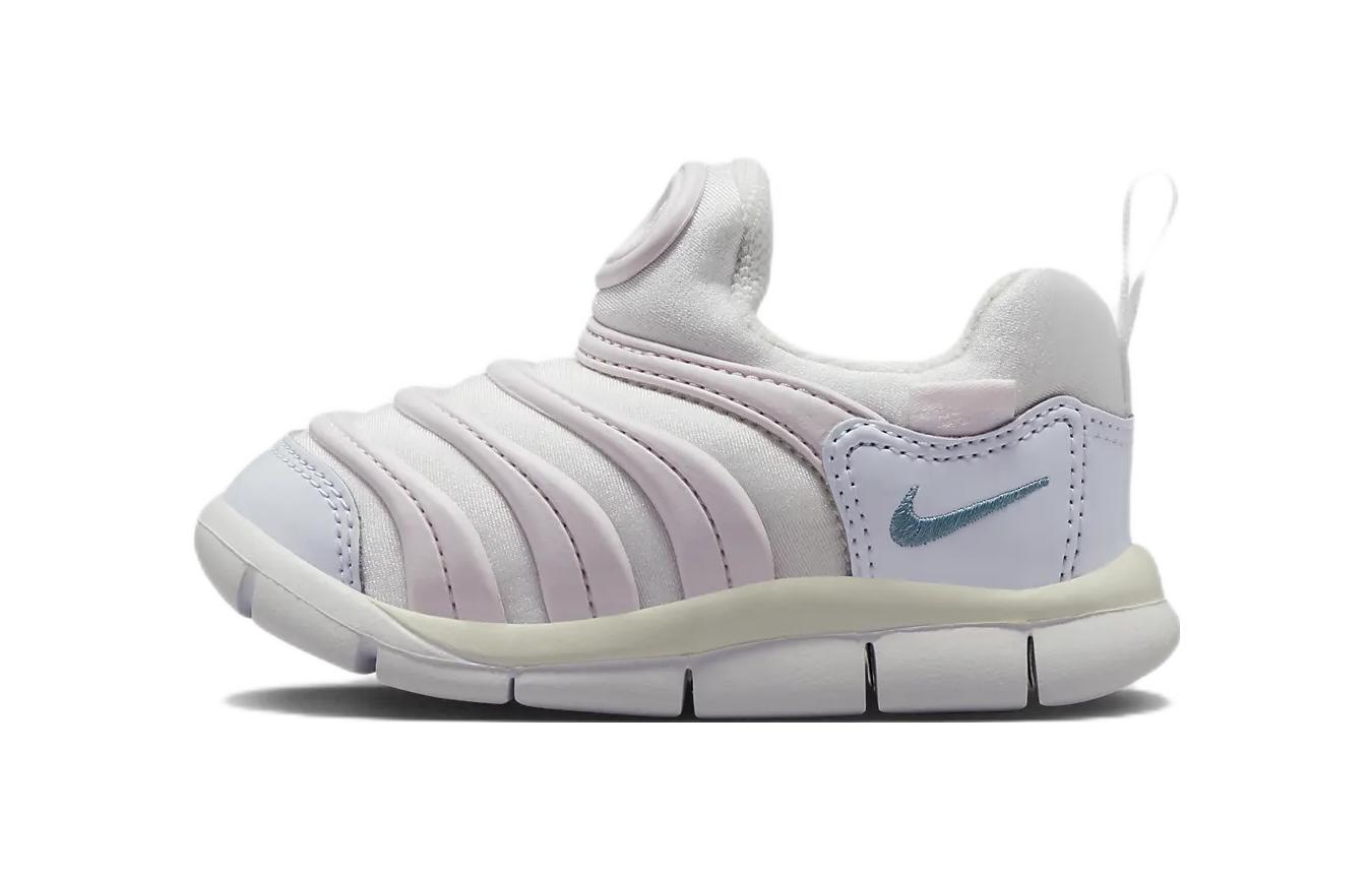 

Nike Dynamo Free Slip Resistant Abrasion Resistant Low top Sports Casual Shoes White Blue Pink Infant And Toddler 343938-101 22