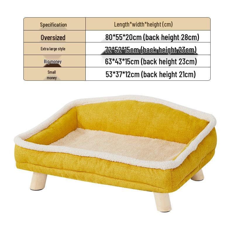 Four Seasons Washable Pet Bed: Cool Summer Mat for Small Dogs & Cats