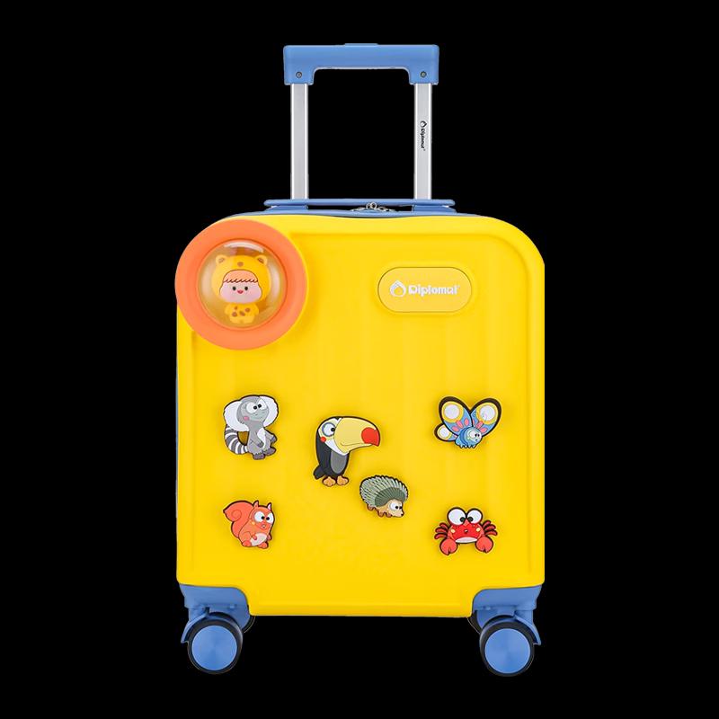 Детский чемодан Diplomat 16 дюймов на колесиках