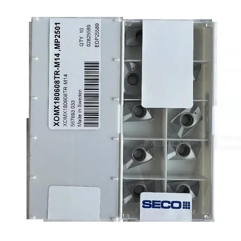 SECO / XOMX180608TR-M14 MP2501 /Original genuine CNC alloy blade 10 PCS