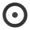 Glass Top Cover Cookware Parts Kitchen Acceesories Cover Lids Silicone Rim Universal Lid Pot Lid for Frying Pan Skillets Wok