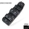 61319241955 Commande de lève-vitre électrique maître LHD Pour BMW Série 5 Série 6 F07 F10 F11 X3 F25 Accessoires de voiture