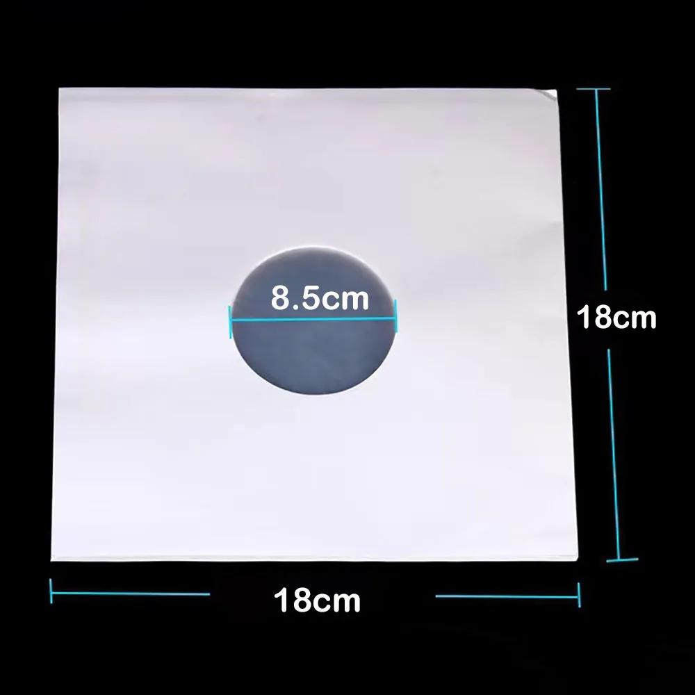 Useful 7/10/12inch Vinyl Records Sleeve Resealable LP Record Cover Record Protection Vinyl Outer Sleeves Record Storage Bags