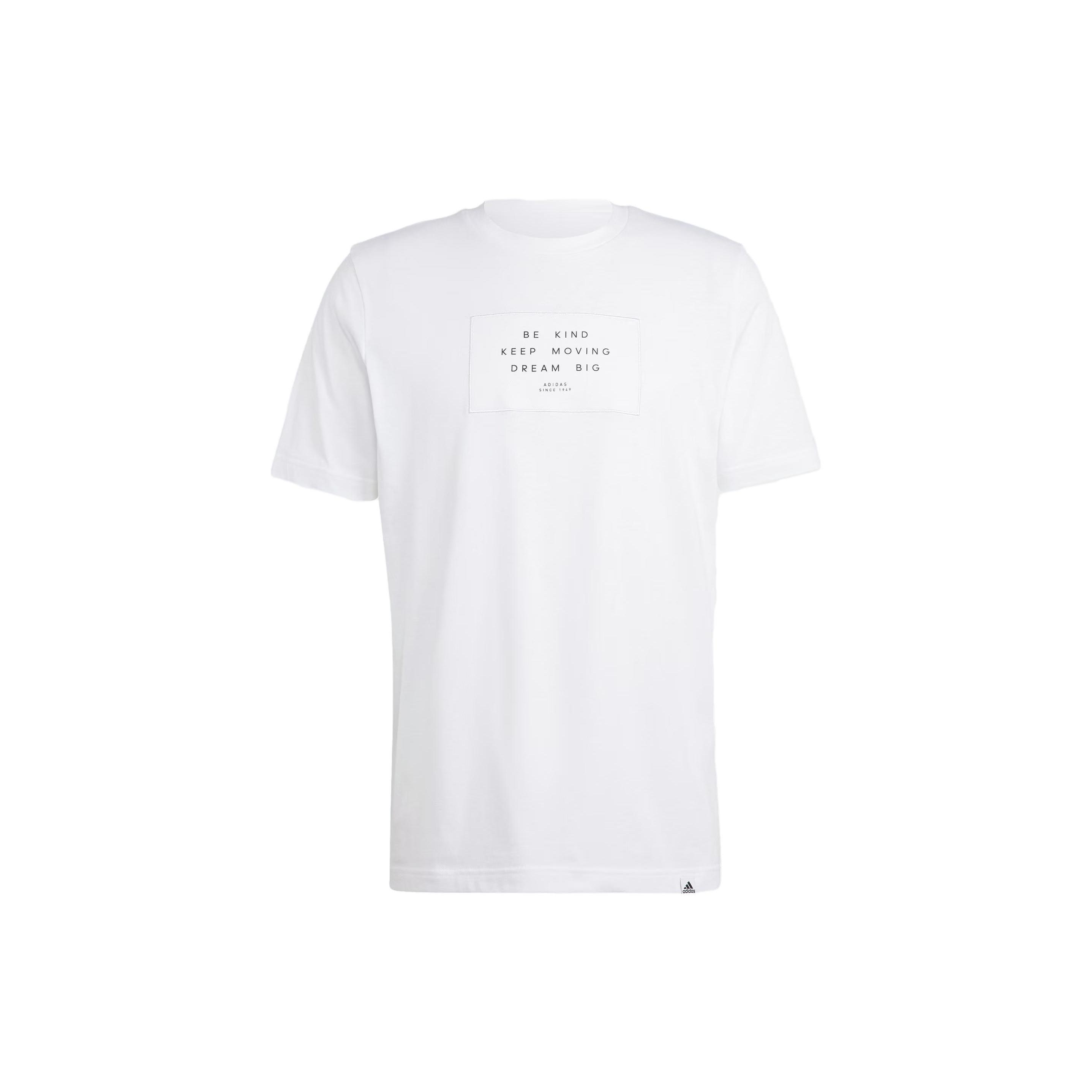 adidas Sportswear Lounge Tee  White  Men s II3489 L