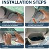 Чохол-тримач для сонцезахисних окулярів в автомобіль, коробка для зберігання для Toyota Corolla 2019-2024, аксесуари