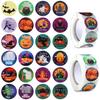 Reward Stickers 1000 Pieces Halloween 24 Designs Pumpkin Planner Decorations English Diameter 25mm