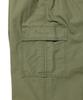 WACKY WILLY Wide Cotton Cargo Elastic Waist Pants Olive