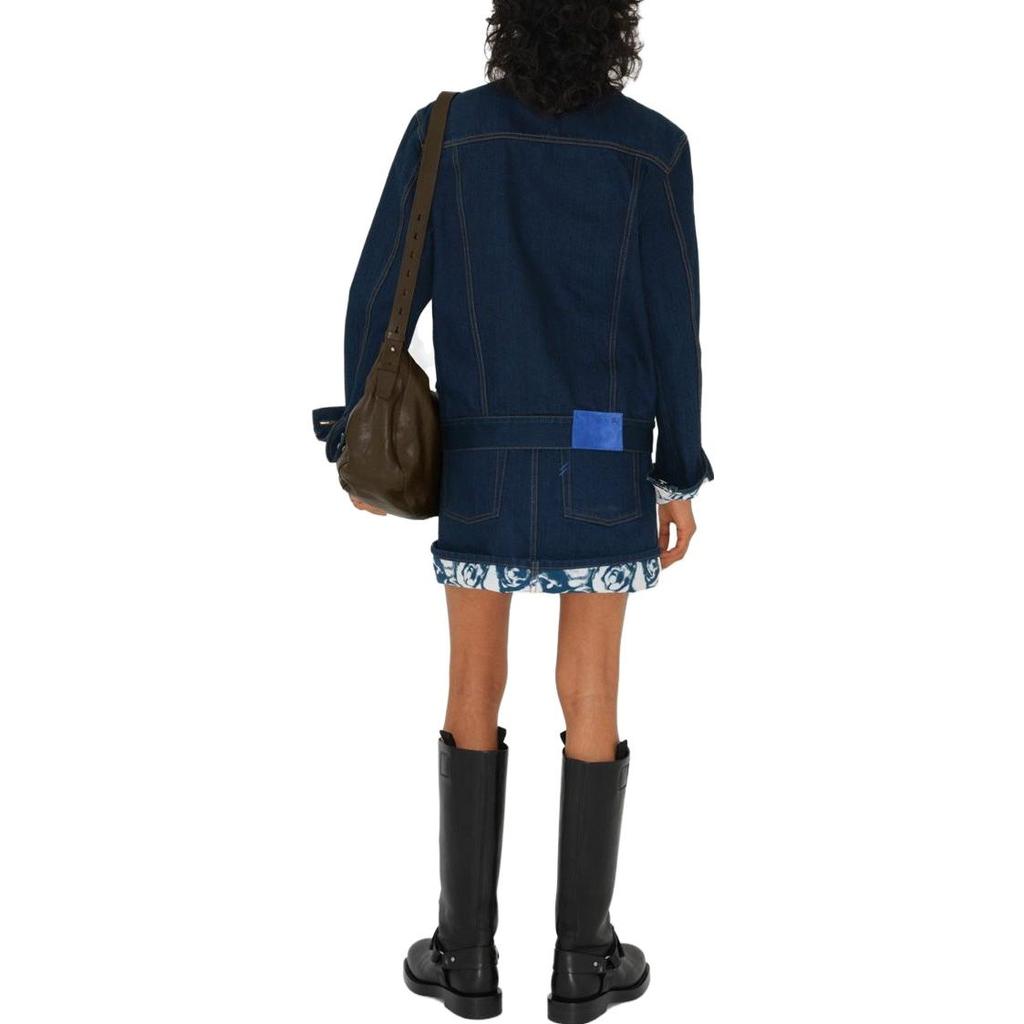 Burberry Japanese denim miniskirt Women's 80809211