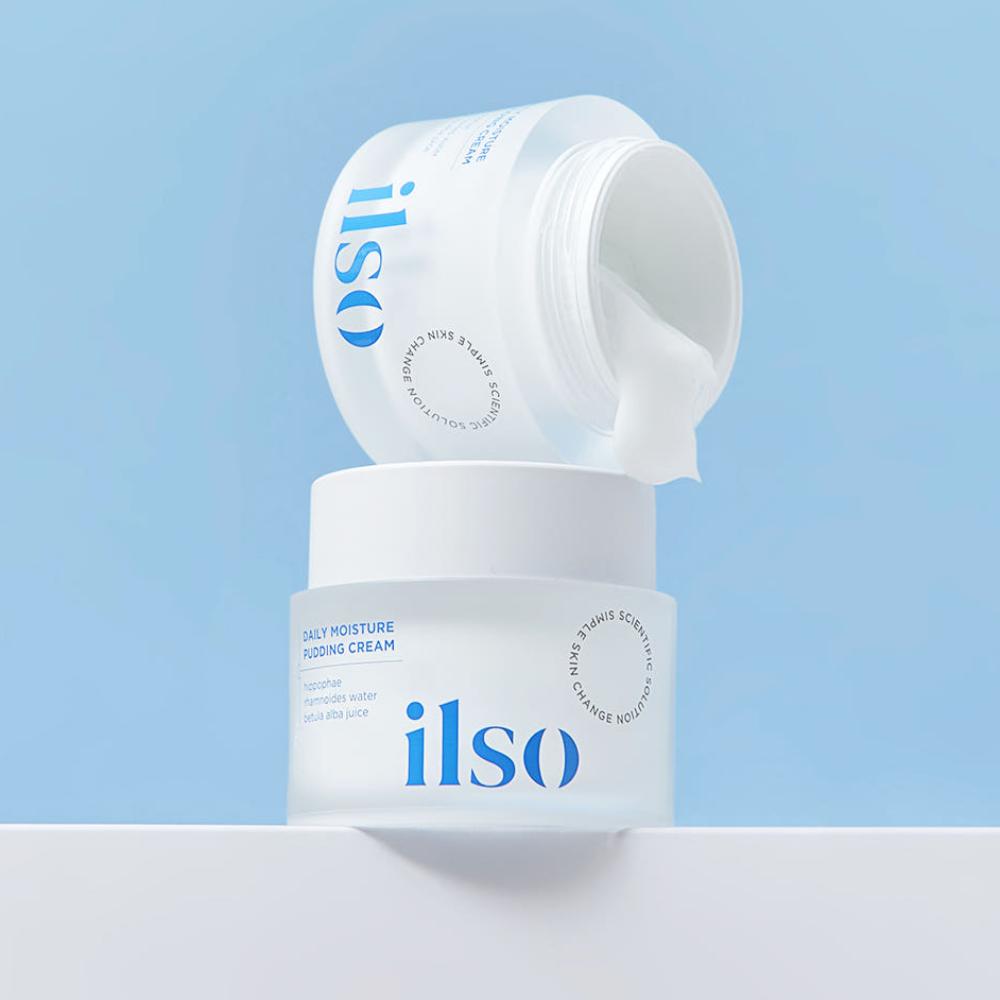 Ilso Daily Moisture Ceramide Pudding Cream 50ml, 2 Packs