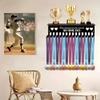 Medal Hook Display Rack Wall-Mounted Awards Storage Holder Key Holder Suitable For Football, Basketball, Sports Enthusiasts