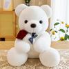 Premium Quality White Teddy Bear Plush Doll In Gift Box For Birthdays And Valentine's Day