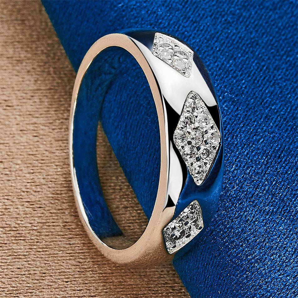 1 piece of 925 sterling silver 7-10 exquisite pattern ring, women's fashion jewelry gift, wedding accessory