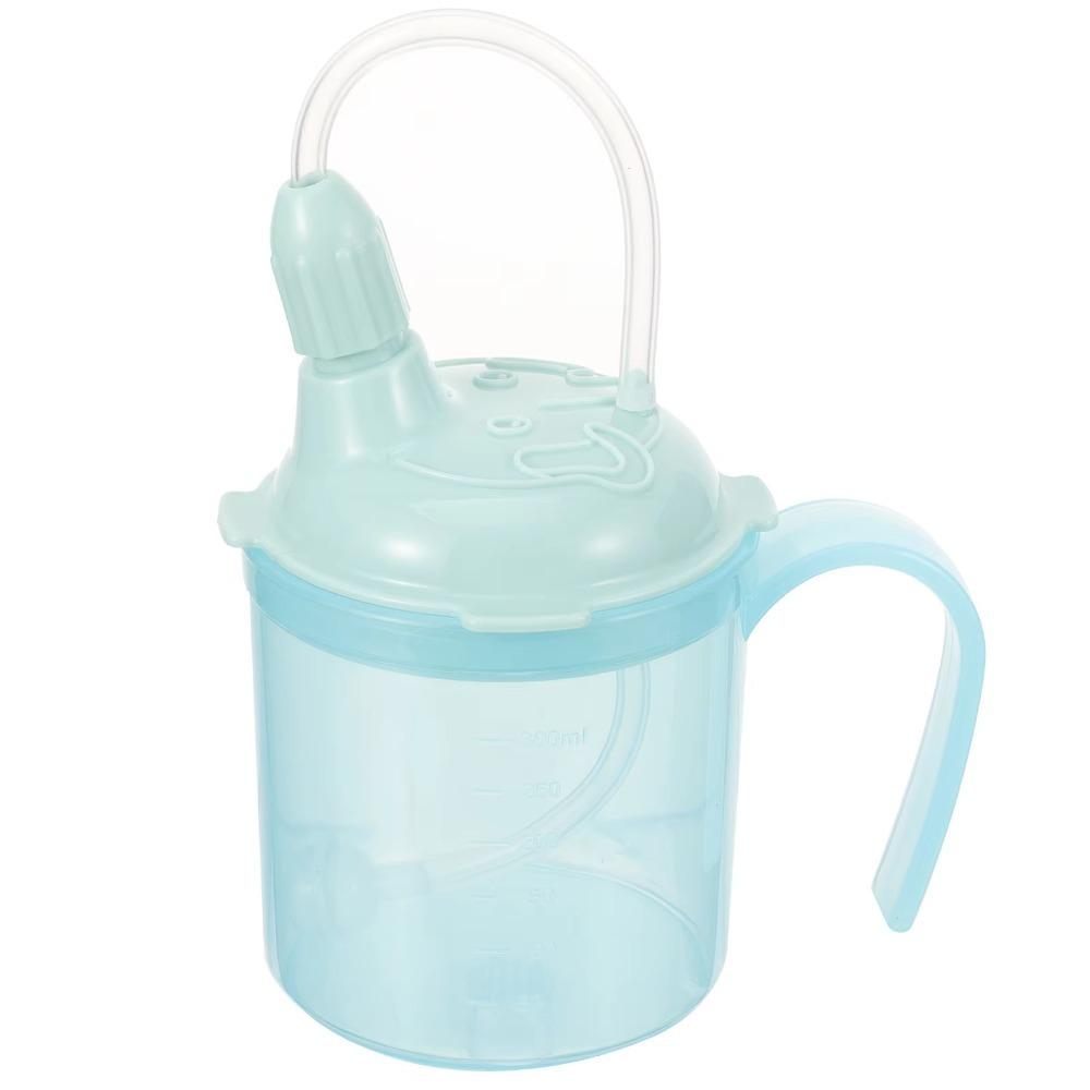 

Spill Proof Adult Sippy Cup 300ml Patients Feeding Cup Elderly Drinking Cups Maternity Care зелёный