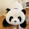 Crouching Posture Panda Stuffed Doll Sitting Posture Soft Panda Plush Doll  Room Decoration