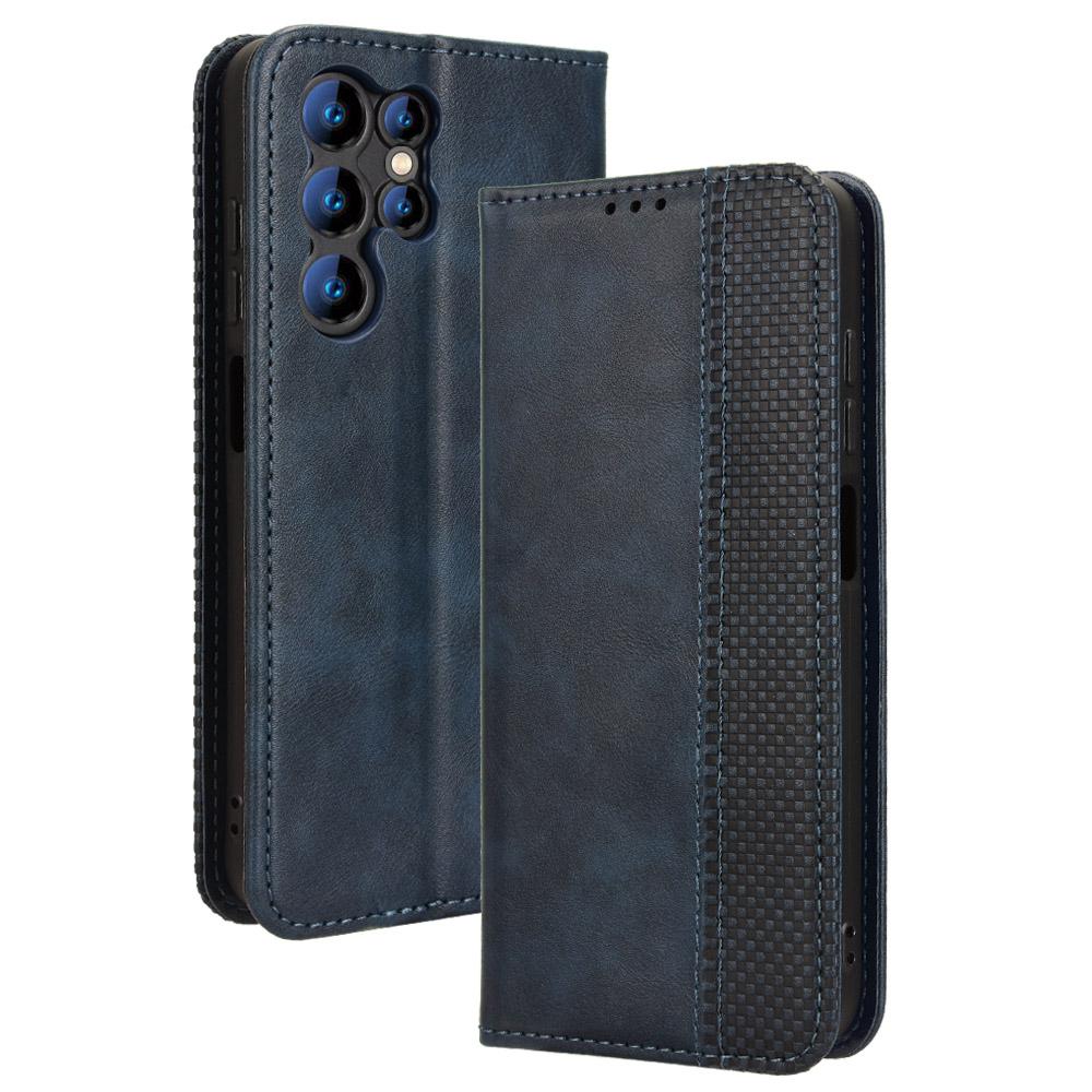 Flip Cases for Oukitel C61/C61 Pro PU Leather Full-Body Protection Shockproof Durable Retro Cover