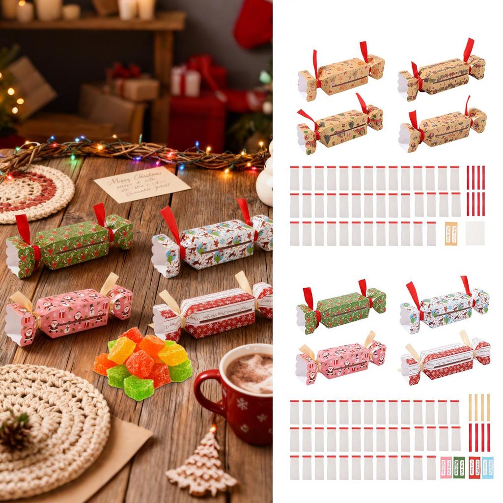 Money Pull Out Box Christmas Money Holder Pull Pouch Cash Pull Boxes Merry Christmas Money Box Unique Money Case 4pcs