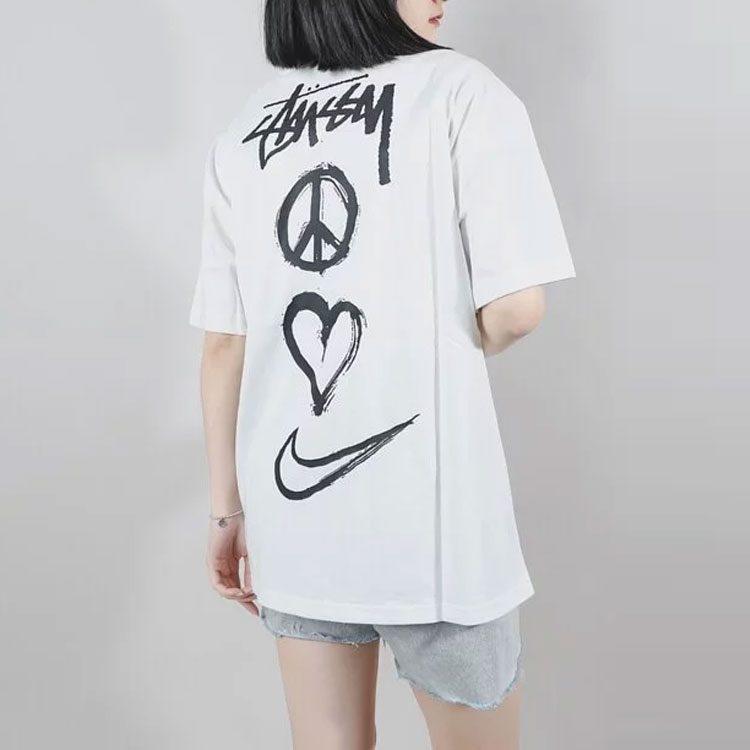Nike x Stussy SS22 T Shirt Asia Version Unisex White DM4943-121