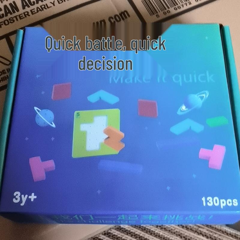 

Развивающая головоломка в стиле Douyin «Быстрая битва» - Интерактивная настольная игра из дерева для детей и родителей