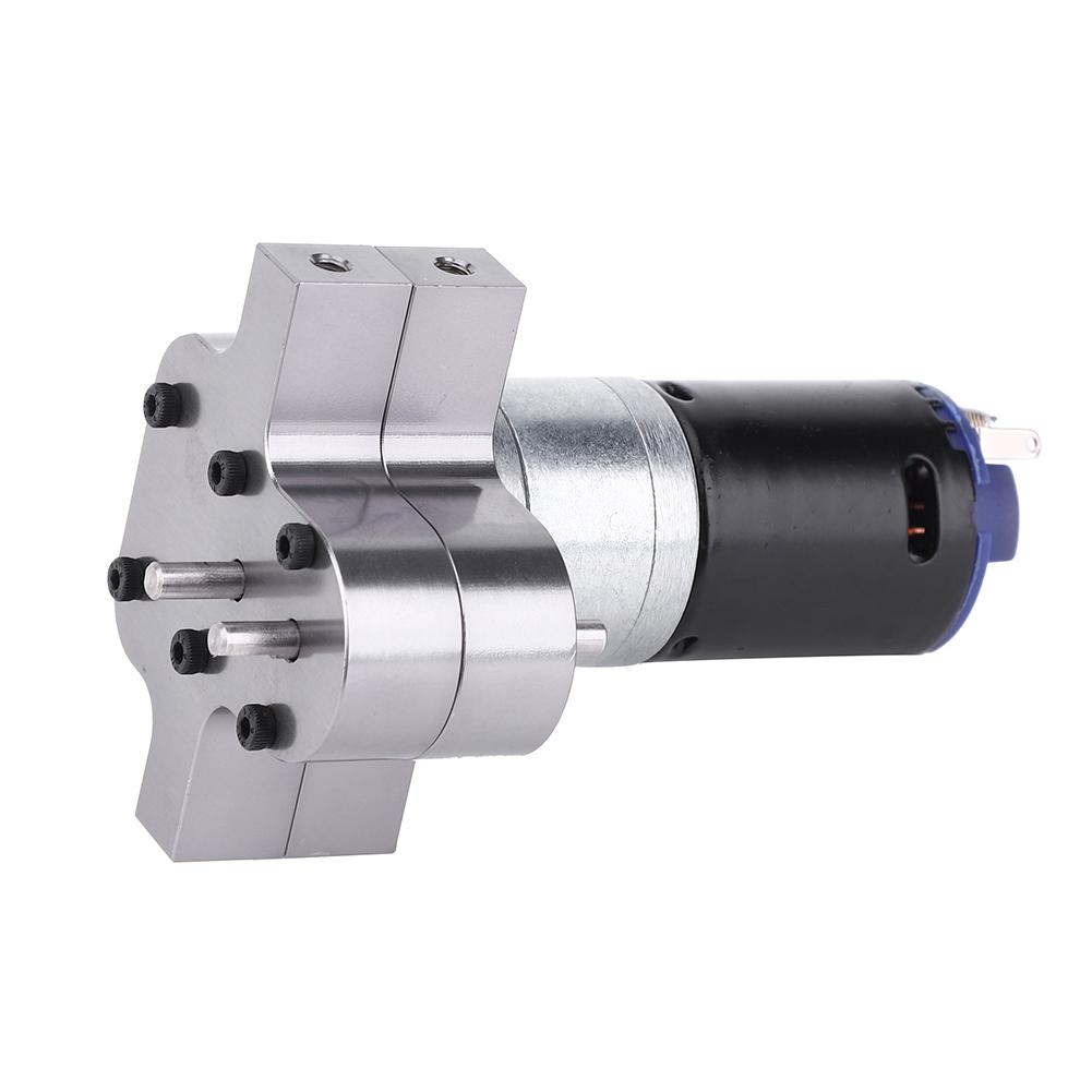 

Металевий RC двигун з вугільними щітками 370 2-го покоління, редуктор, аксесуари, підходить для WPL RC Crawler