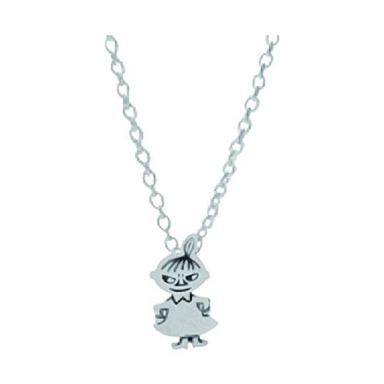 

Moomin Silver Necklace Die Cut Little My Character