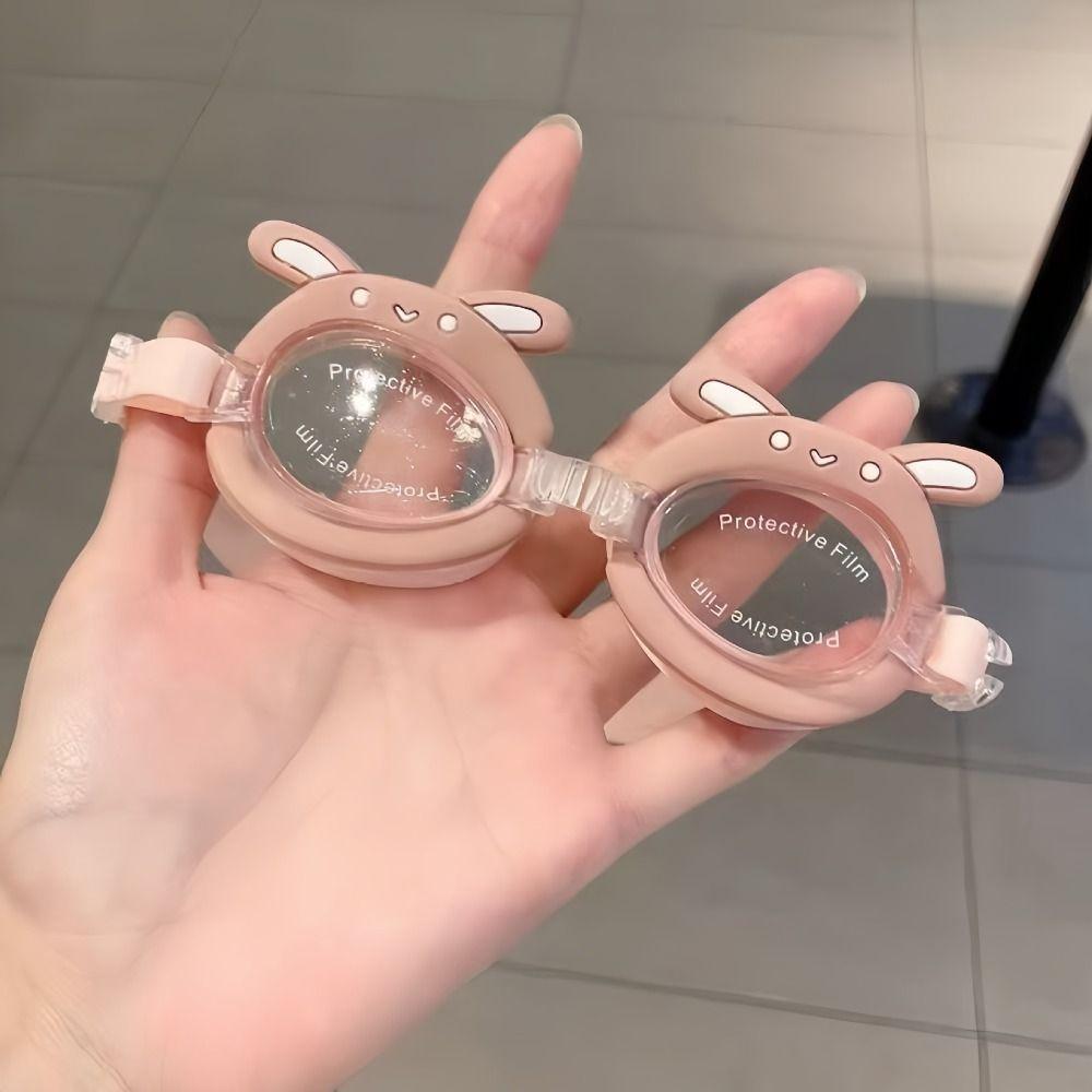 Cartoon Animal Kid Swimming Goggles Anti Little Bear Swimming Goggles Children's Swimwear