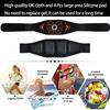 Abdominal Toning Belt Abs Trainer Waist Muscle Toner Abdominal Massager Home Workout Fitness Equipment USB Recharge