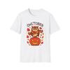 Unisex Softstyle T-Shirt Mens Womens Tees Top Autumn Leaves Owl Pumpkin Fall Cartoon