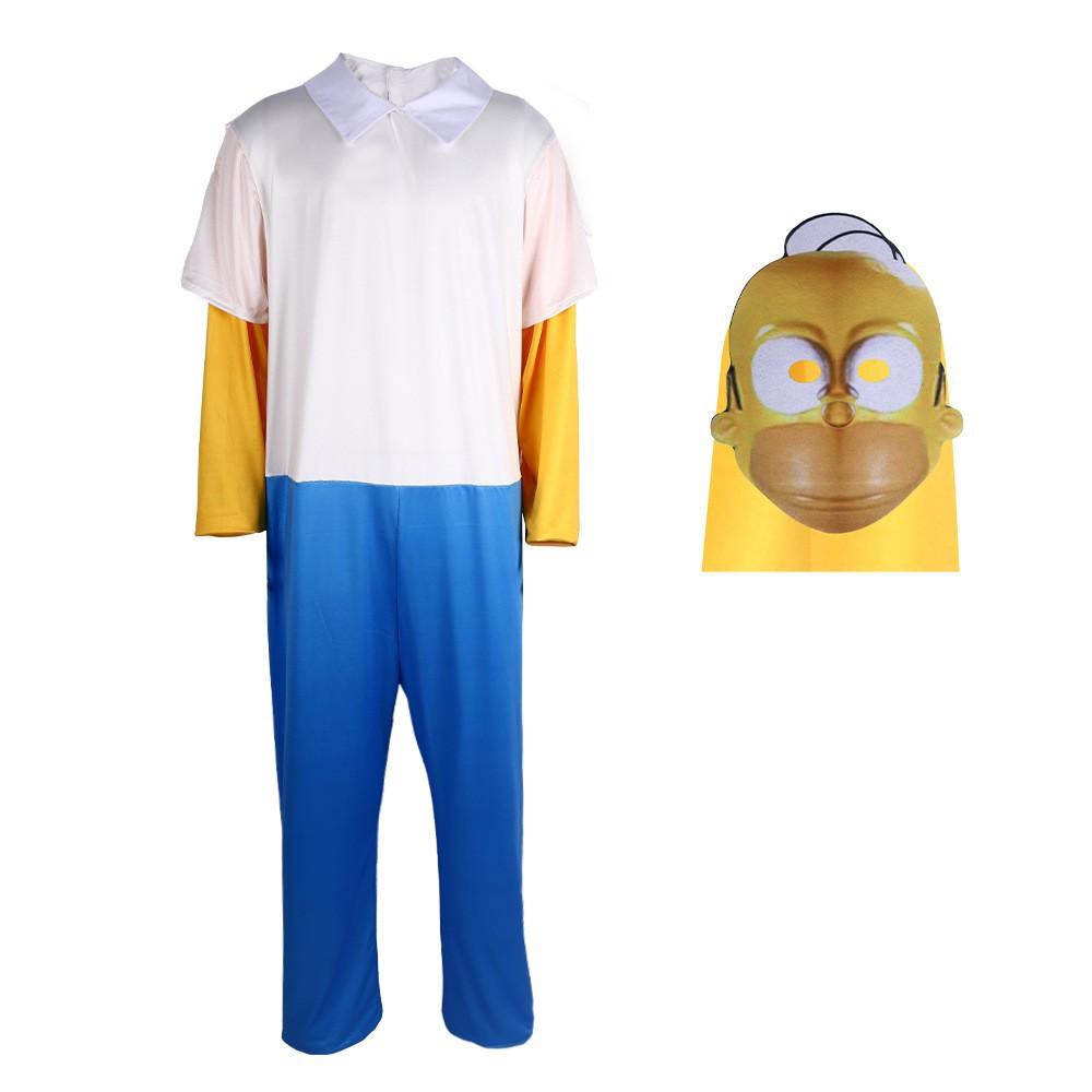 2 Simpsons cosplay costume Homer suit, Comic-Con party costume