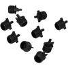 50PCS G1/2 6mm Male Thread Flat Connector for Misting Spray Nozzle Irrigation Sprinkler Fittings