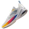 Anta Quick Decision 6 Slip Resistant Abrasion Resistant Low top Basketball Shoes Men's White Yellow 112511108-5
