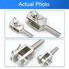 Thin Cylinder SDA/ACQ/CQ2B Pneumatic Accessories Y-shaped Connector External Thread Connector