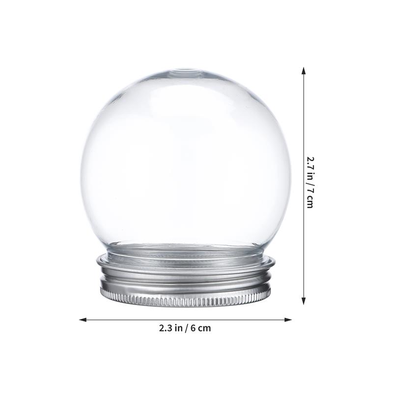 

10 шт. 150/270/300 мл DIY Снежный шар Пустой водный шар Пластиковый шар Бутылка Рождественский реквизит для изготовления снежков