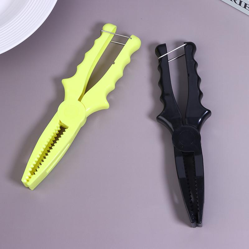 1Pc Non-Slip Fishing Pliers Abs Fish Clamp Fish Gripper Catcher Grip Catch Release Tool Hook Extractor Fish Body Holder Tongs
