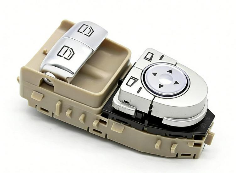 2059057011 and 2059050302 fit the left front power window switch of Mercedes-Benz W205 and W447.