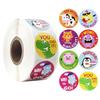 500Pc Cartoon Animal Reward zachęta wodoodporne naklejki rolki zabawki dla dzieci