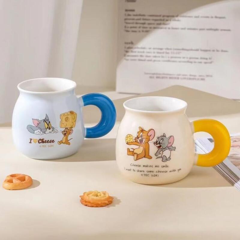 Cute Tom and Jerry 450ml Lid Mug 1p Housewarming