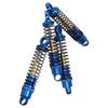 4pcs RC Shock Absorber Set RC Dampers 43mm Aluminum Threaded Shock Absorbor For Axial SCX24 124