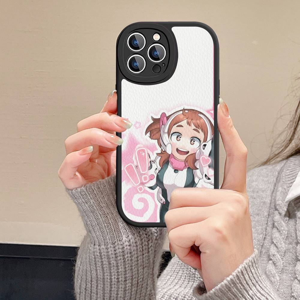 My Hero Academia Katsuki Bakugo My Hero For IPhone 16 16E 15 14 13 12 11 Pro Max Plus Leather Back Phone Cover