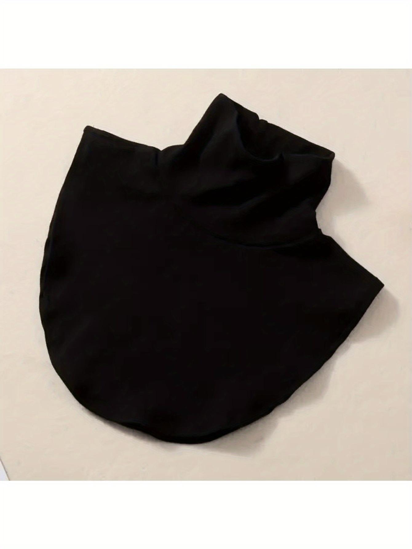 

Женский весенне-осенний однотонный черный белый вертикальный маленький отложной воротник универсальная рубашка джемпер джемпер модный ложный воротник 1pc чёрный