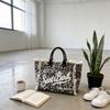 Street Style Leopard Print Tote Bag For Women With Large Capacity And Inner Phone Pocket