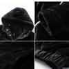 2026 Men's Hooded Reversible Cotton Jacket - Plush Winter Outerwear Fashion Trend