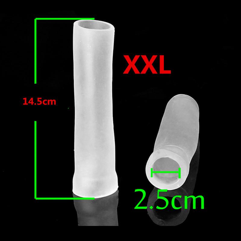 Men's Silicone Penis Sleeve & Exerciser with Elastic Sealing Ring