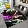 3D Natural, Tornado, Cloud Twister Area Rug Duży, Dywan Dywanowy do Salonu Sypialni Sofa Dekoracja, Mata Antypoślizgowa Podłoga