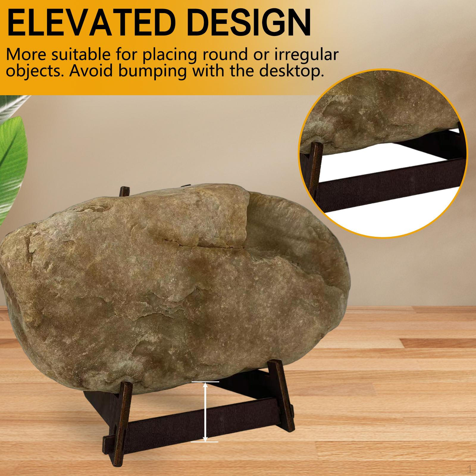 Регулируемая деревянная подставка для демонстрации произведений искусства и фотографий 6inch