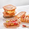 Corning VISIONS EKCO Amber Glass 640ml 2-Piece Food Storage Set with Insulated Bag
