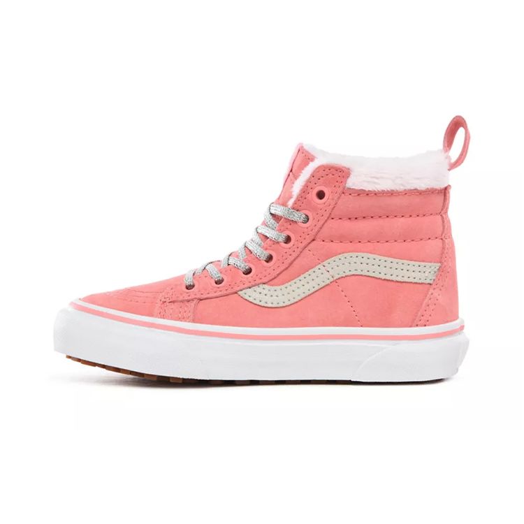 Vans Sk8 Mte High Top Kids Skate Shoes Pink Kids Sneakers VN0A2XSN2KE