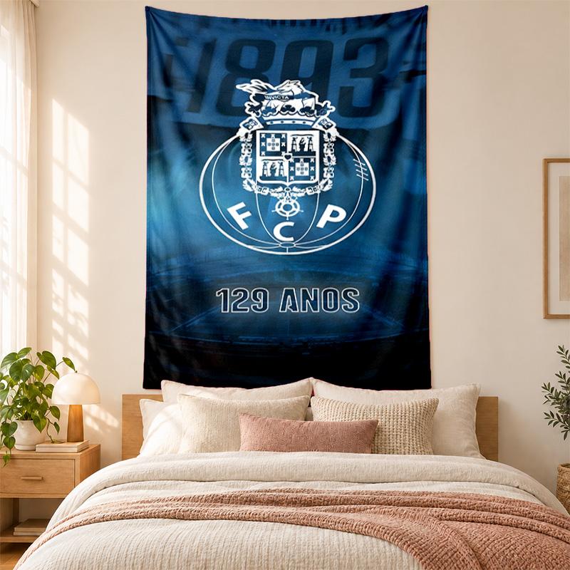 FC Porto Tapestry highquality for decorating living room bedroom dorm walls ideal as bedroom wallart orholiday gift